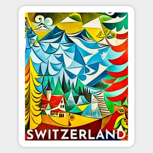 Switzerland, Globetrotter Sticker